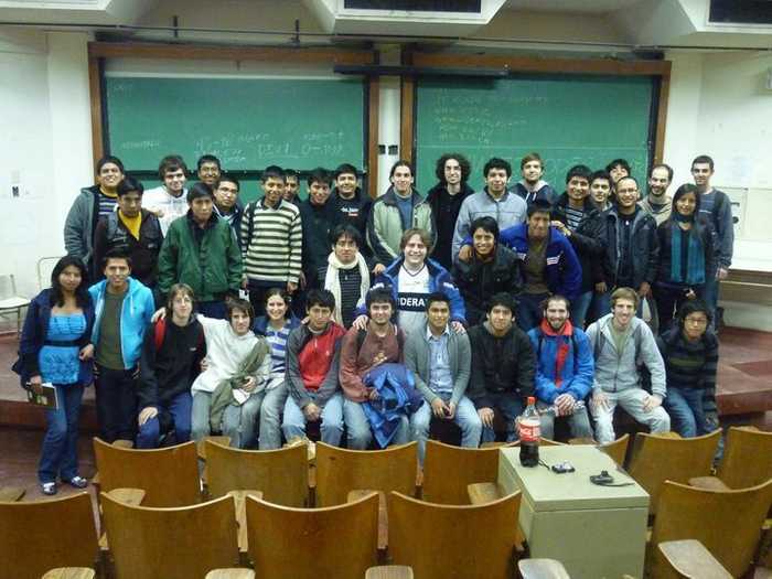 2011: Curso de programación competitiva en Argentina